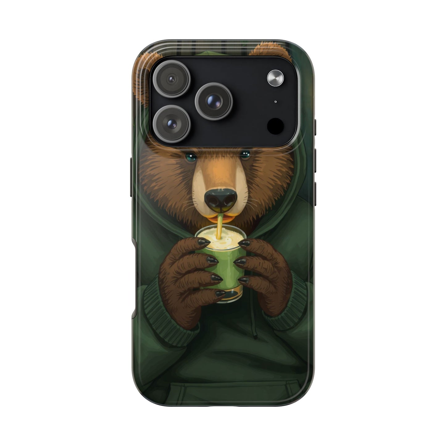 Cute Bear Phone Case – Tough and Stylish Protection for Animal Lovers