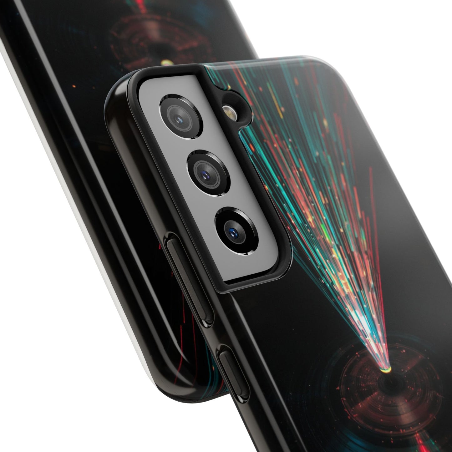 Galaxy Burst Tough Phone Case – Durable Protection with Vibrant Design
