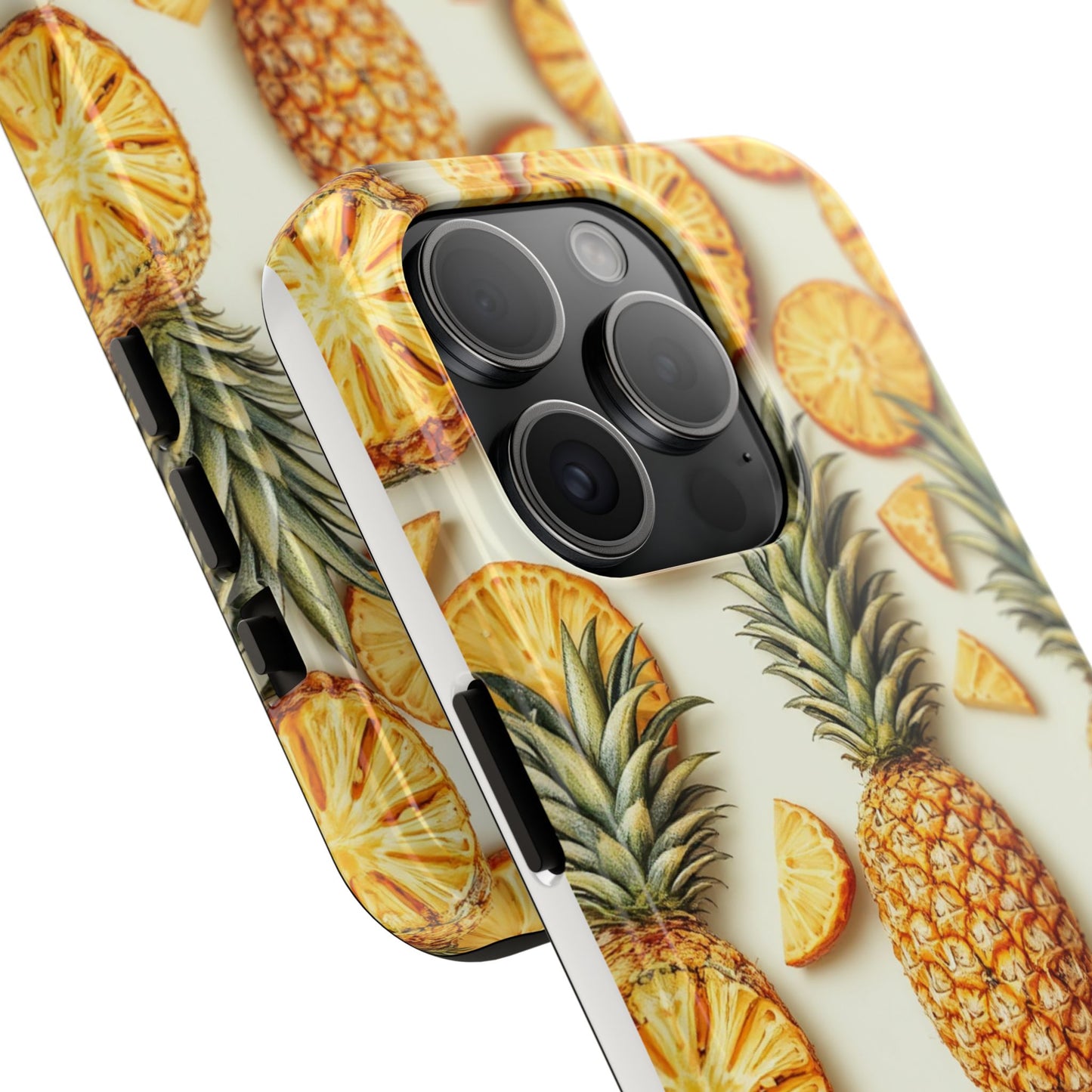 Tropical Pineapple Phone Case - Tough Phone Protector for Summer Vibes