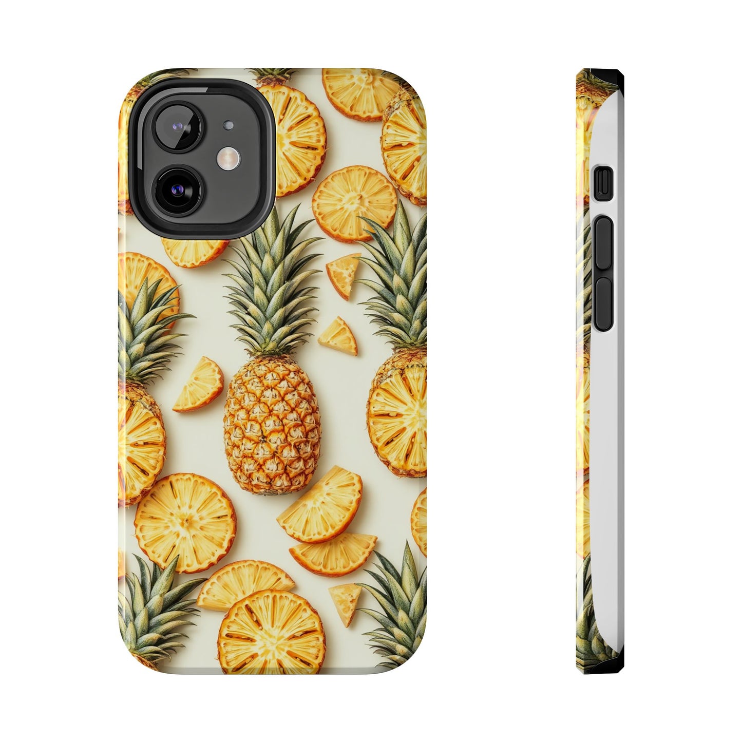 Tropical Pineapple Phone Case - Tough Phone Protector for Summer Vibes