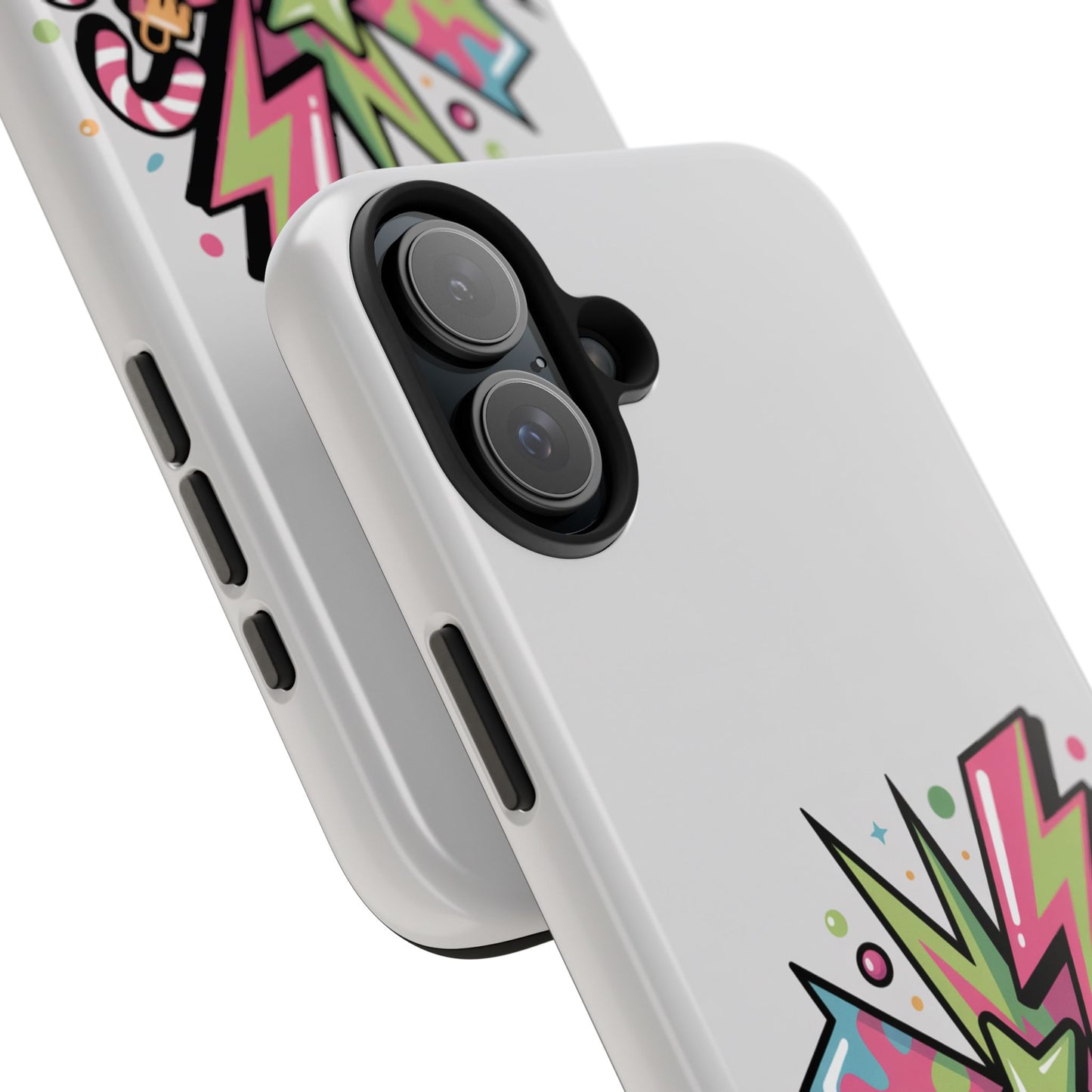 Colorful Explosion Retro Christmas Tough Phone Case