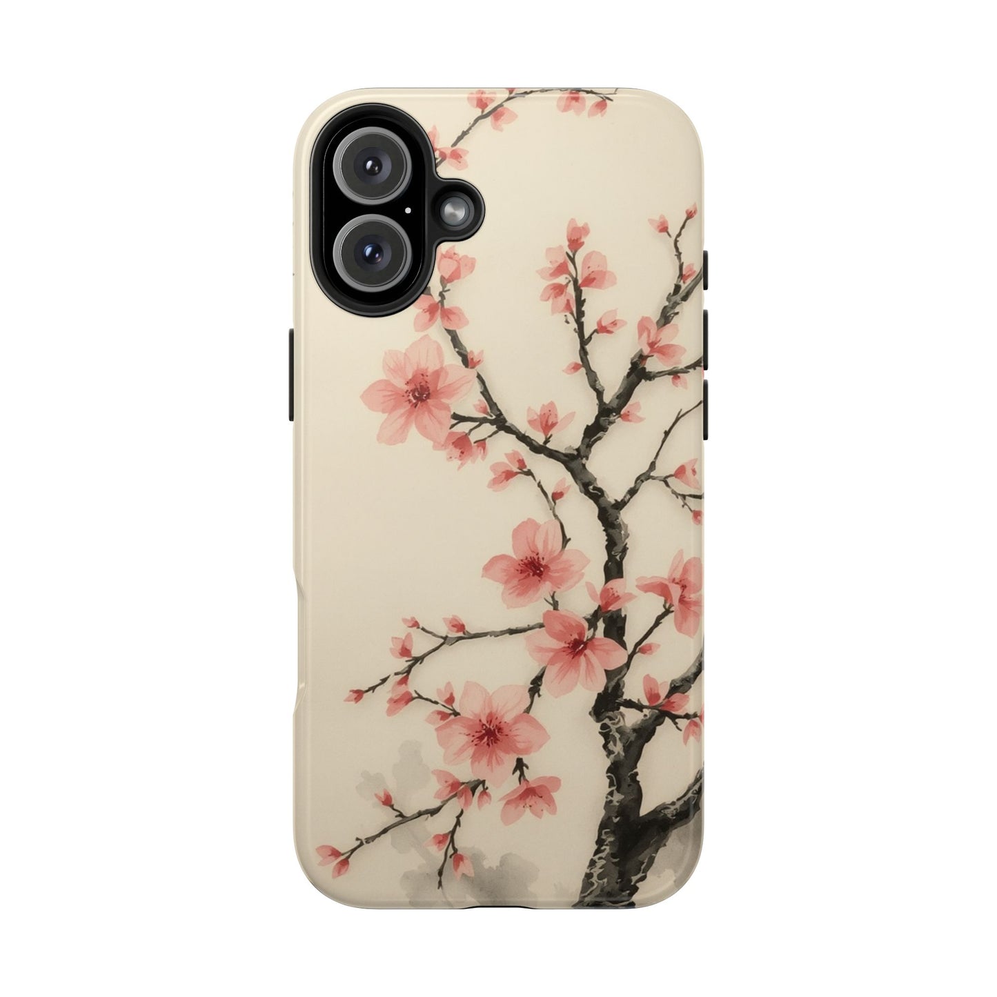 Cherry Blossom Tough Phone Case - Stylish Protection for Nature Lovers