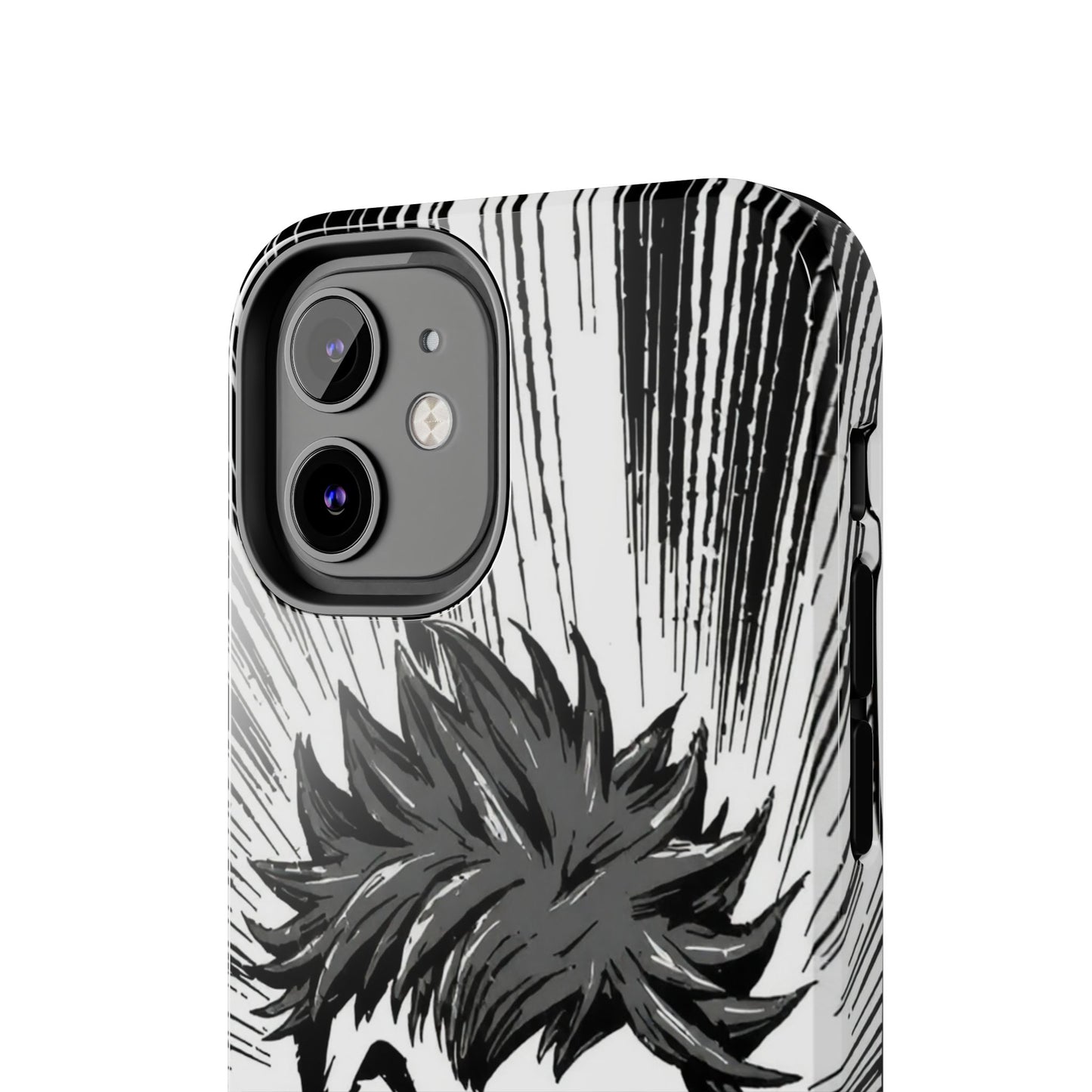 Intense Graphic Phone Case - Tough Design for Anime Fans
