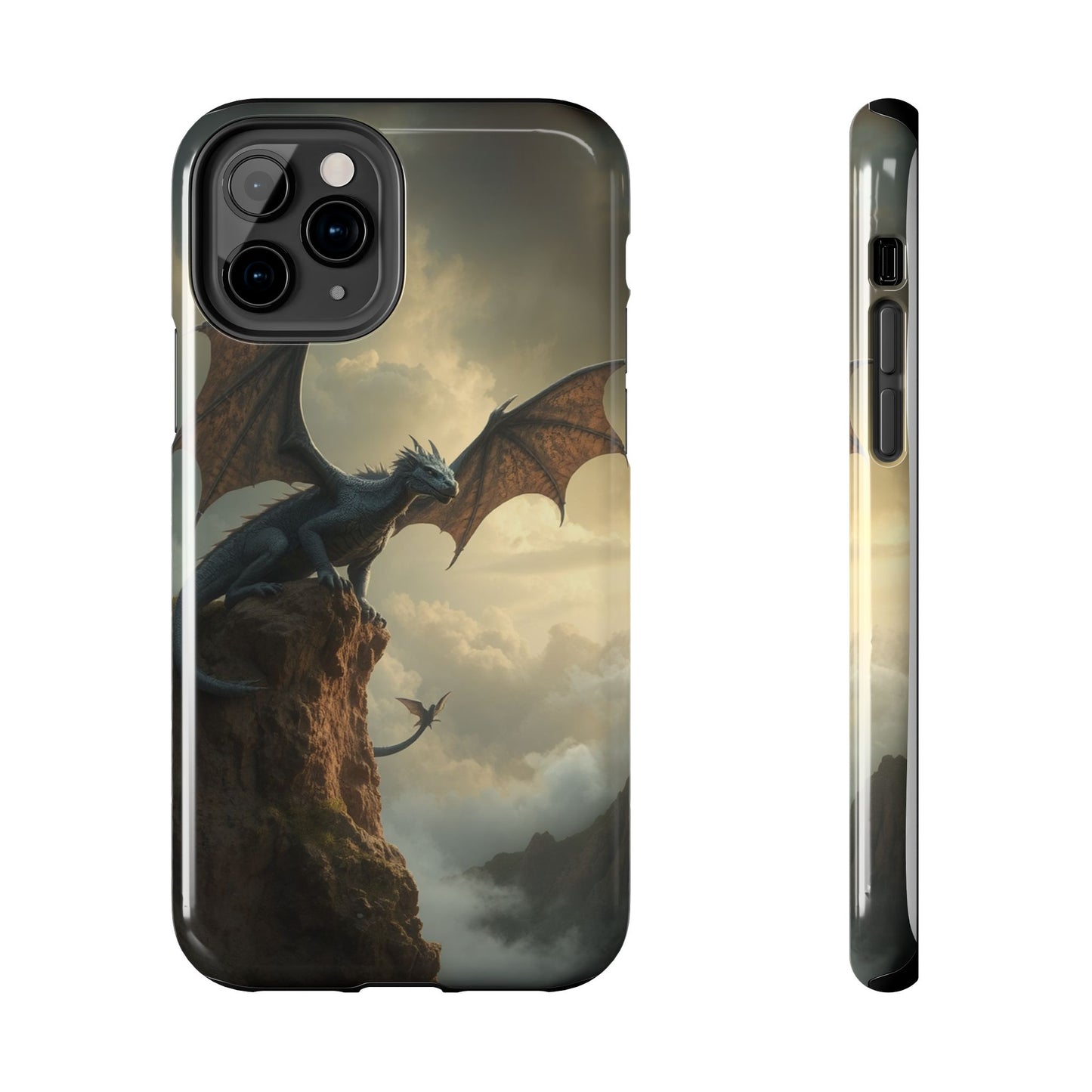 Dragon Fantasy Tough Phone Case - Durable Protection for Adventurers