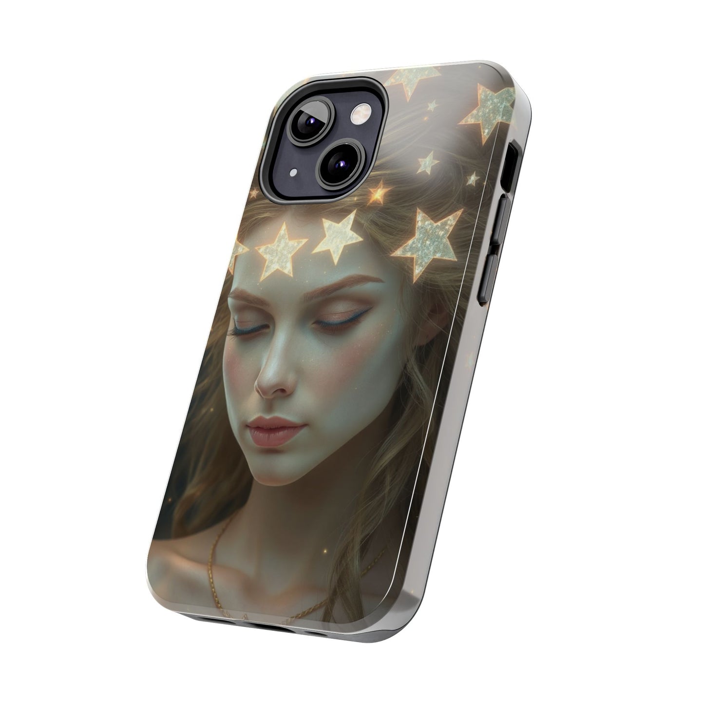 Celestial Dream Tough Phone Case - Artistic Starry Design for Style Enthusiasts