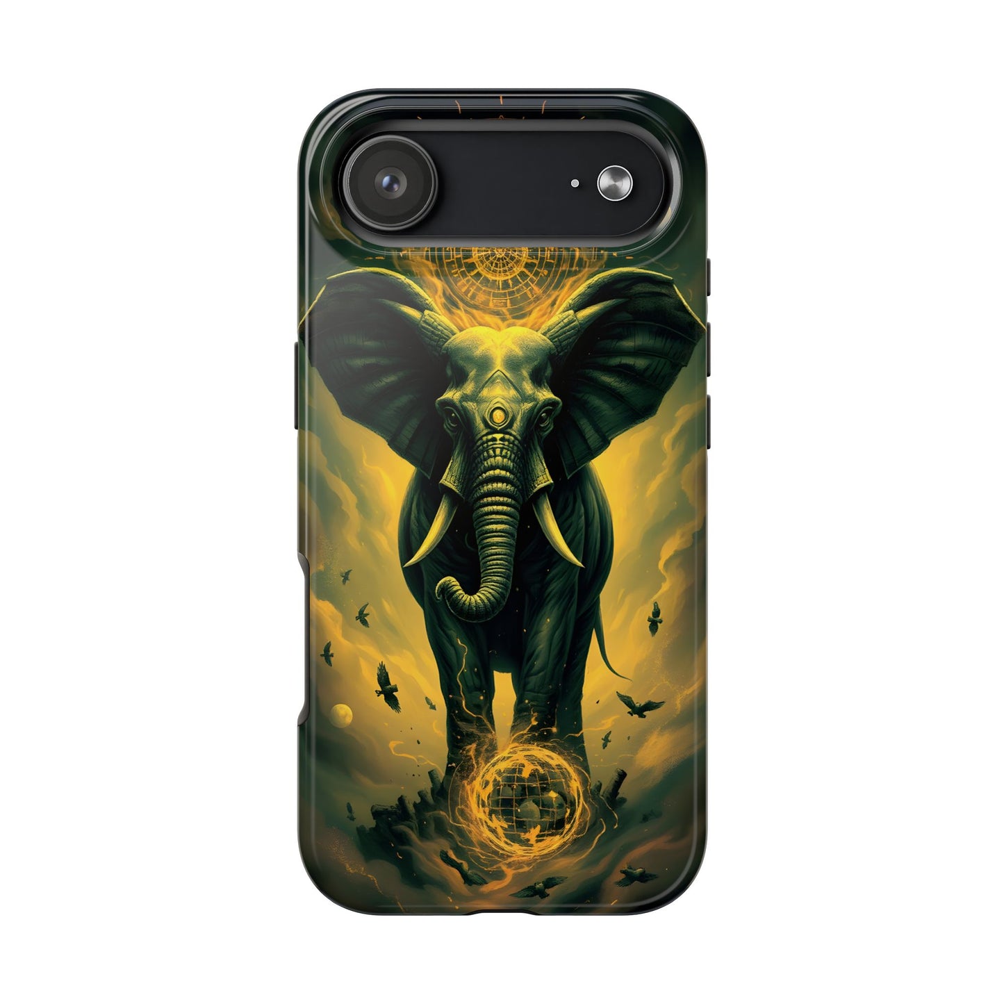 Majestic Elephant Clouds Tough Phone Case - Durable Protection with Bold Design - for iPhone
