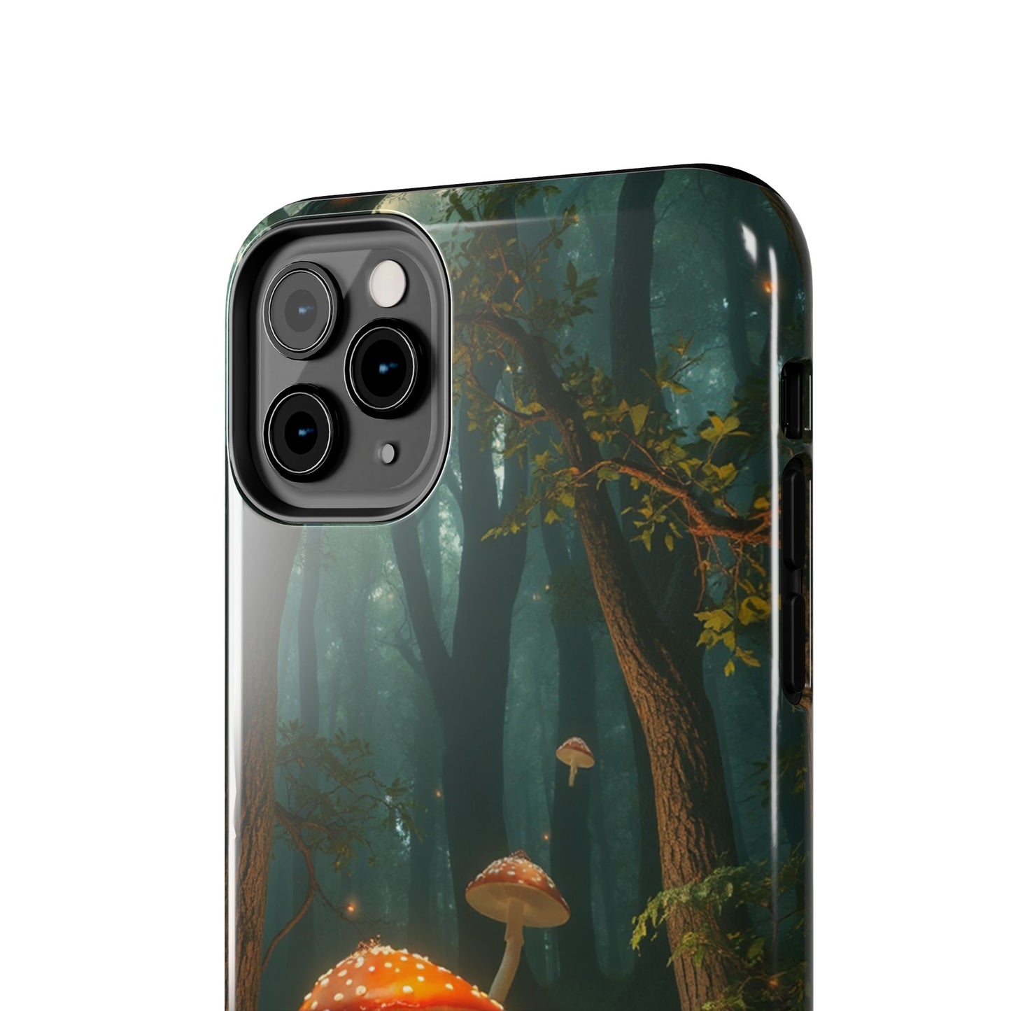 Whimsical Mushroom Tough Phone Case - Forest Fantasy Design