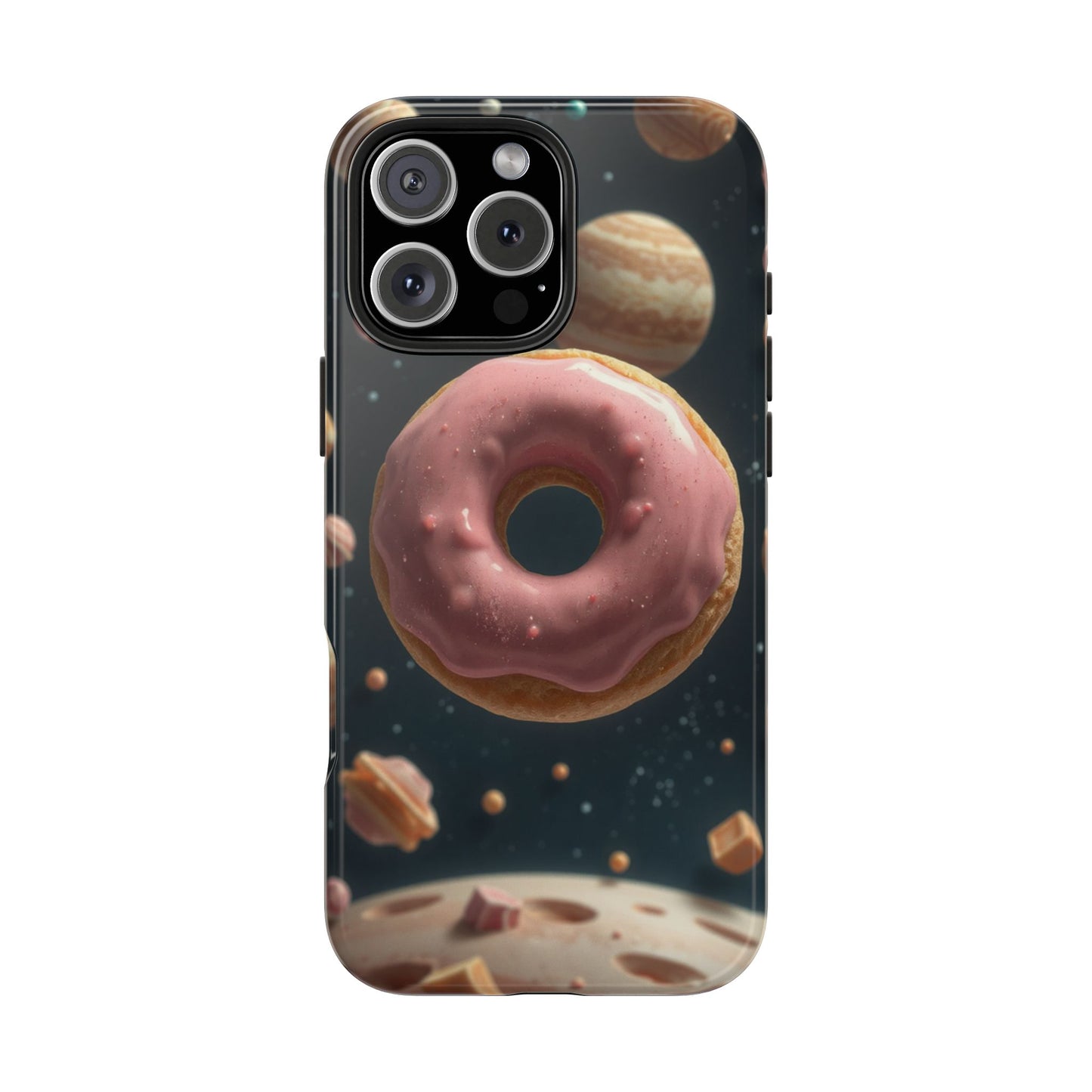Galaxy Donut Tough Phone Case - Durable & Stylish Protective Cover