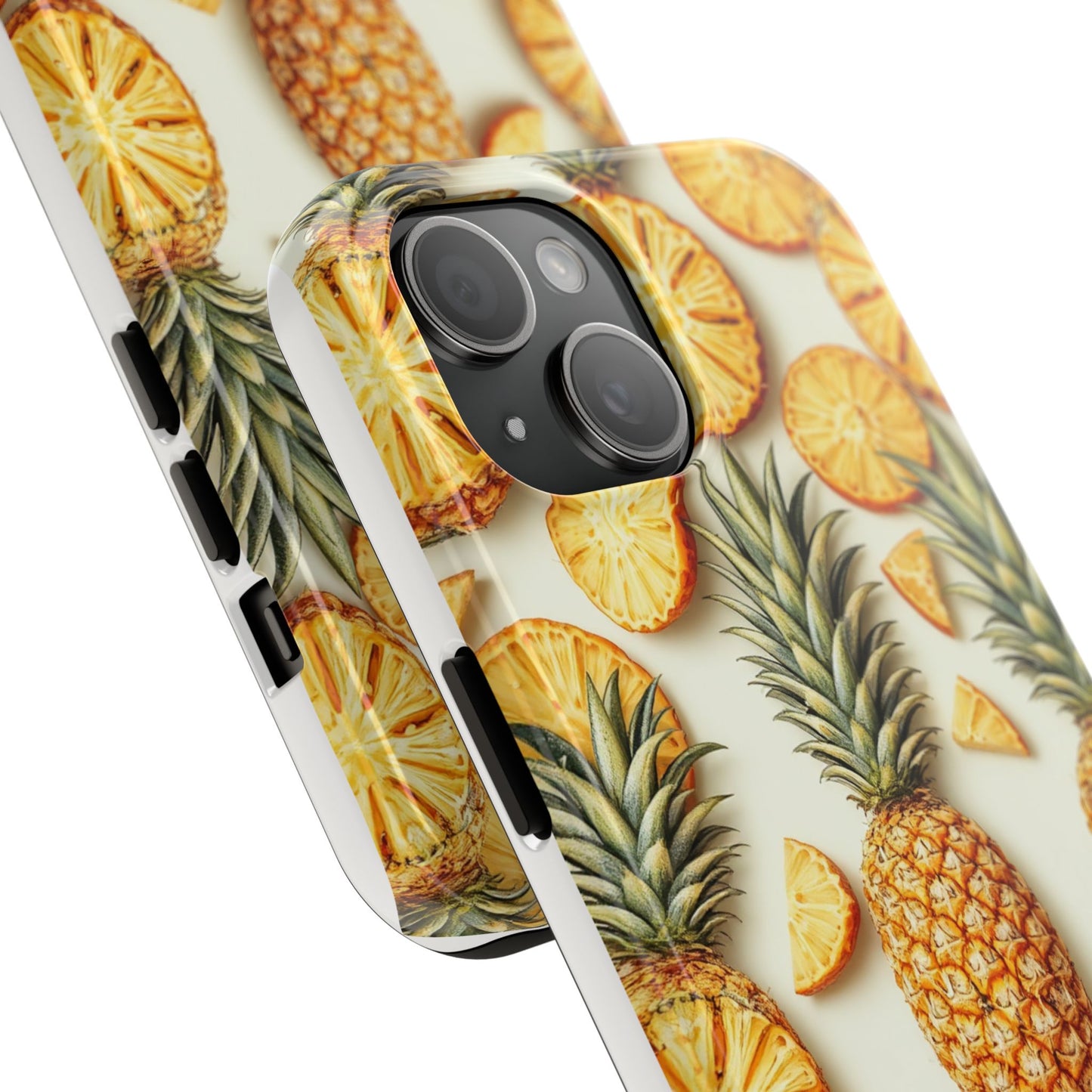 Tropical Pineapple Phone Case - Tough Phone Protector for Summer Vibes