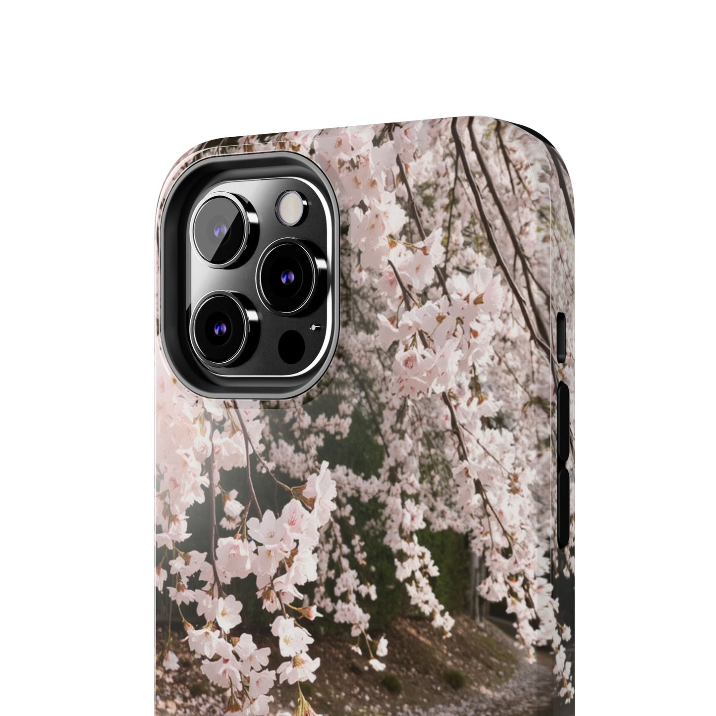 Cherry Blossom Tough Phone Cases - Durable Protection with Floral Serenity