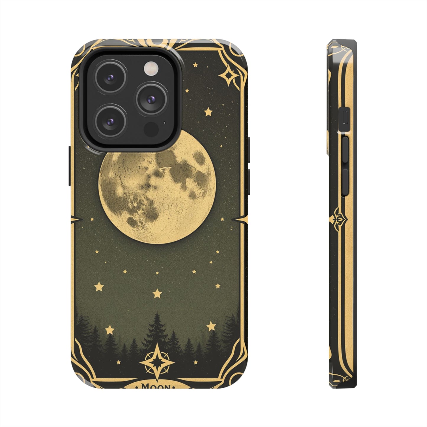Celestial Moon Phone Case - Tough & Stylish for Star Lovers