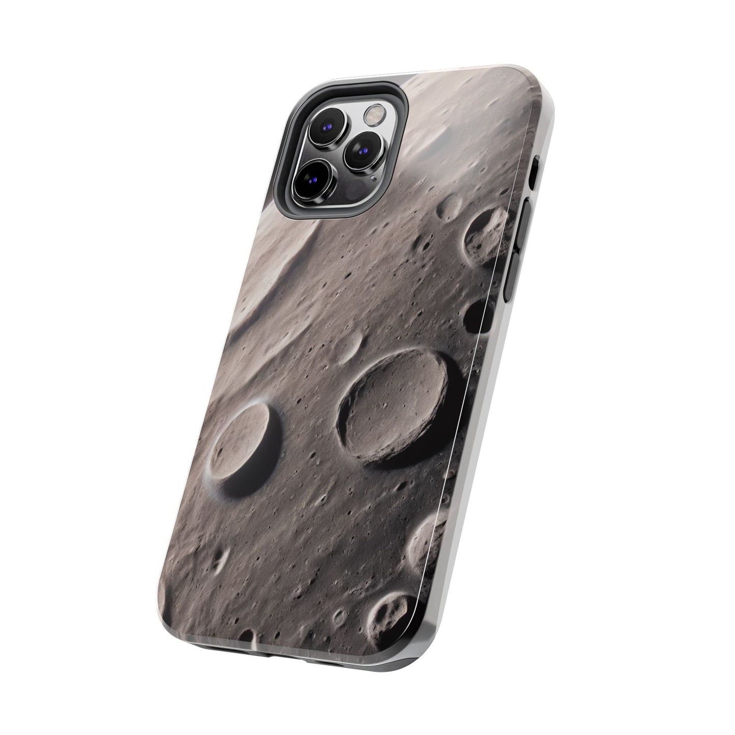 Celestial Moon Surface Tough Phone Case | Durable Space-Themed Design - for iPhone