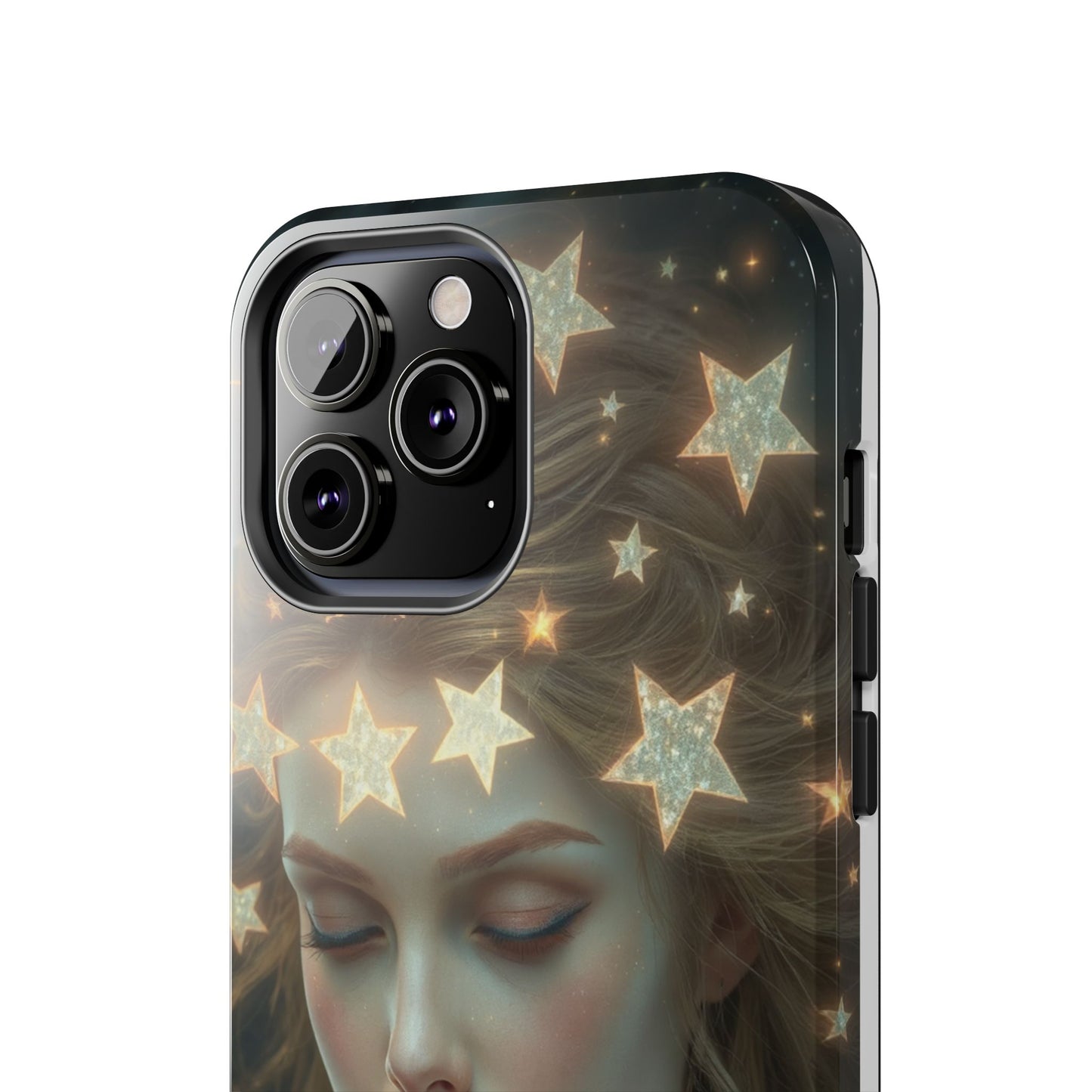 Celestial Dream Tough Phone Case - Artistic Starry Design for Style Enthusiasts