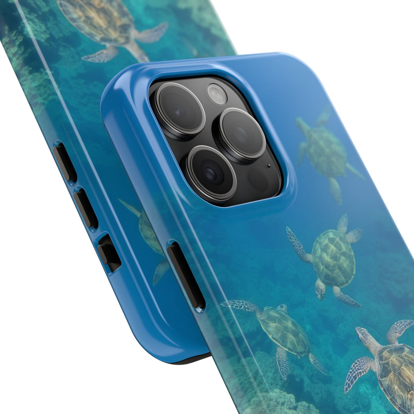 Ocean Turtle Tough Phone Cases - Durable Protection with Marine Art