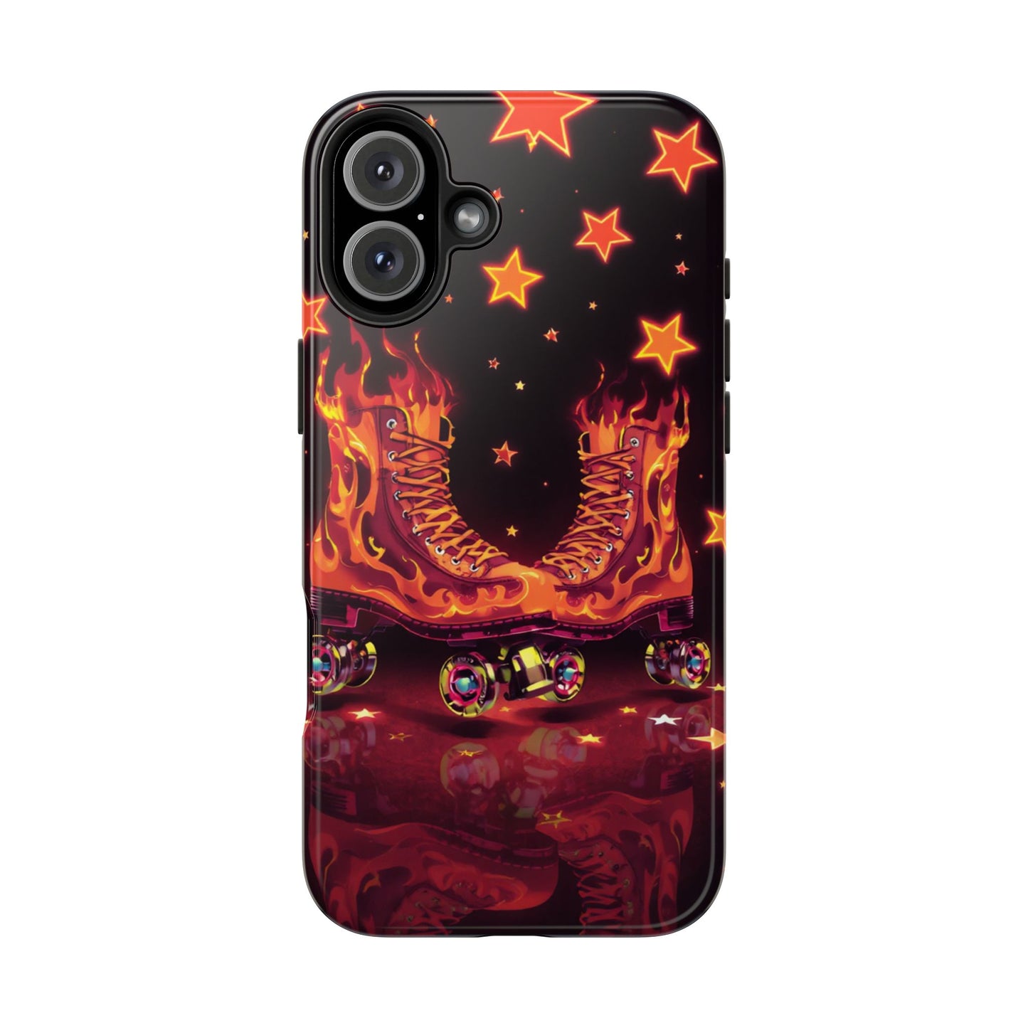 Retro Roller Skates Tough Phone Case - Stylish & Durable