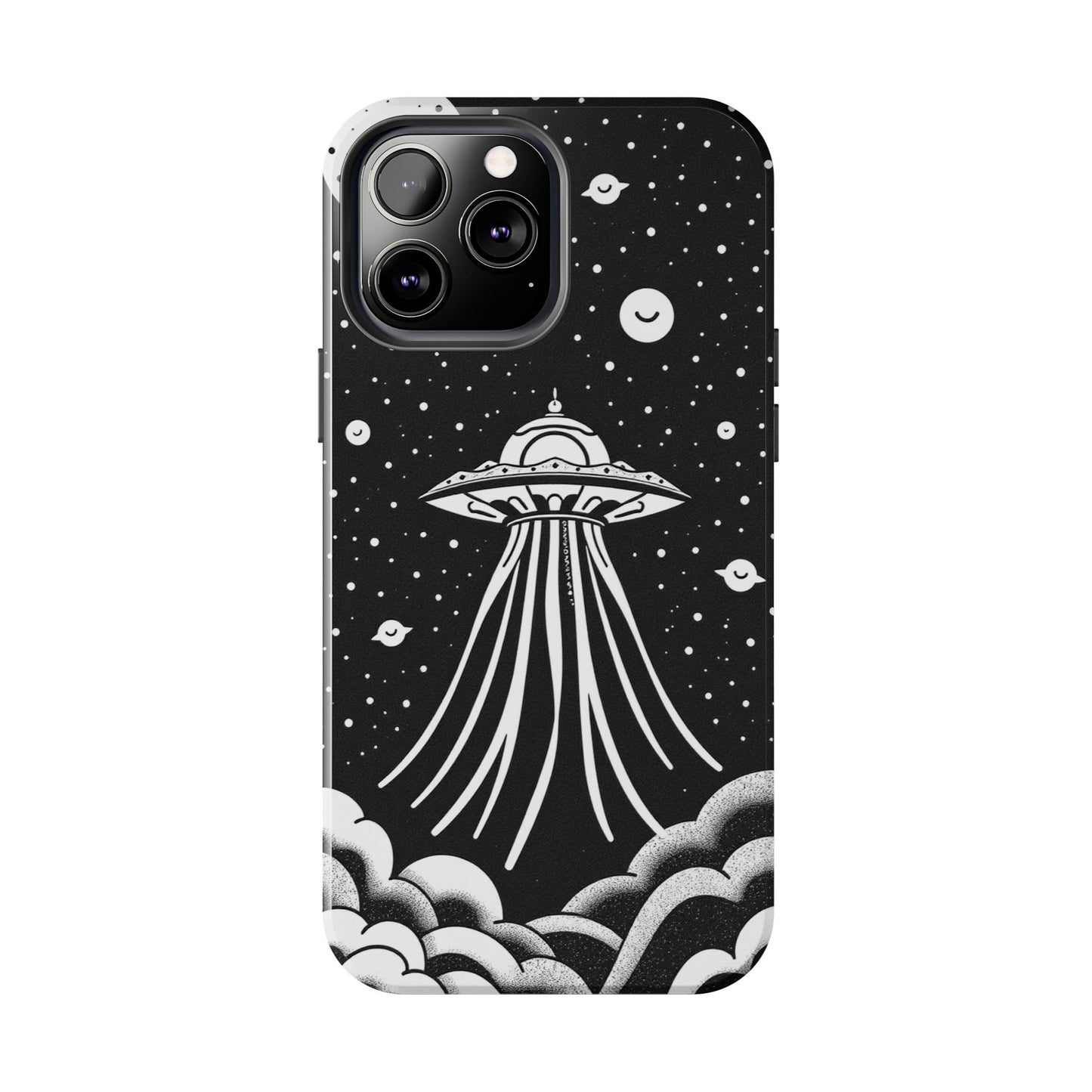 Galaxy UFO Tough Phone Case - Durable Protection with Unique Space Design