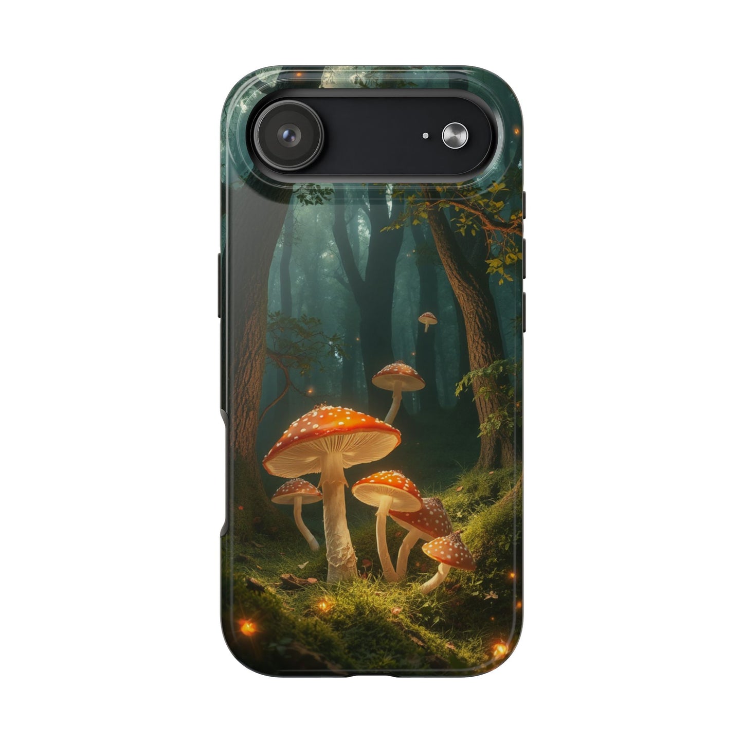 Whimsical Mushroom Tough Phone Case - Forest Fantasy Design
