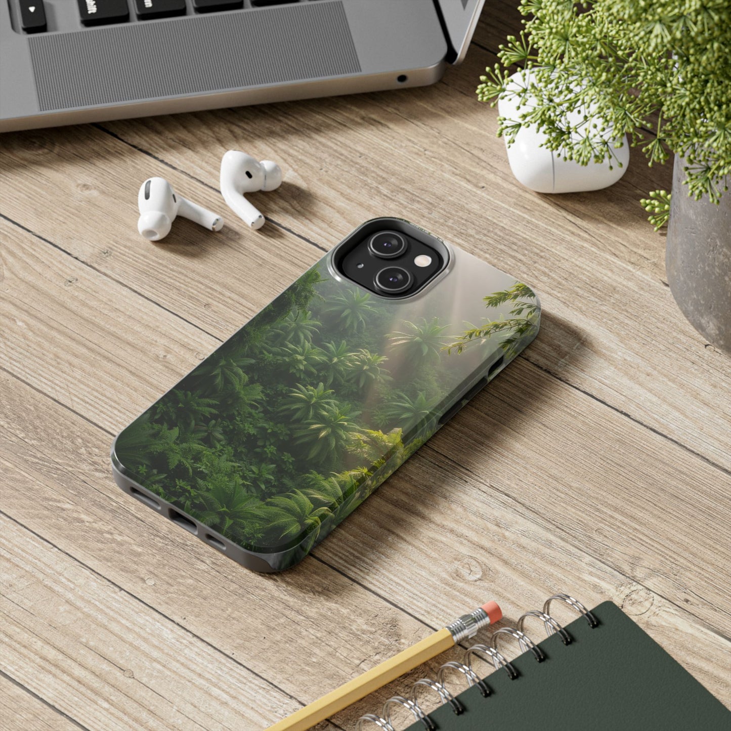 Tough Phone Case - Lush Jungle Tropical Vibe