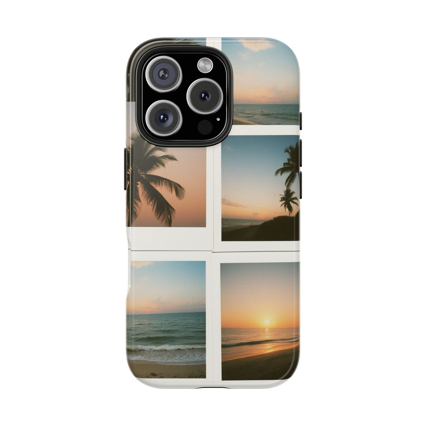 Tropical Sunset Tough Phone Case - Beach Vibes for Summer Adventures