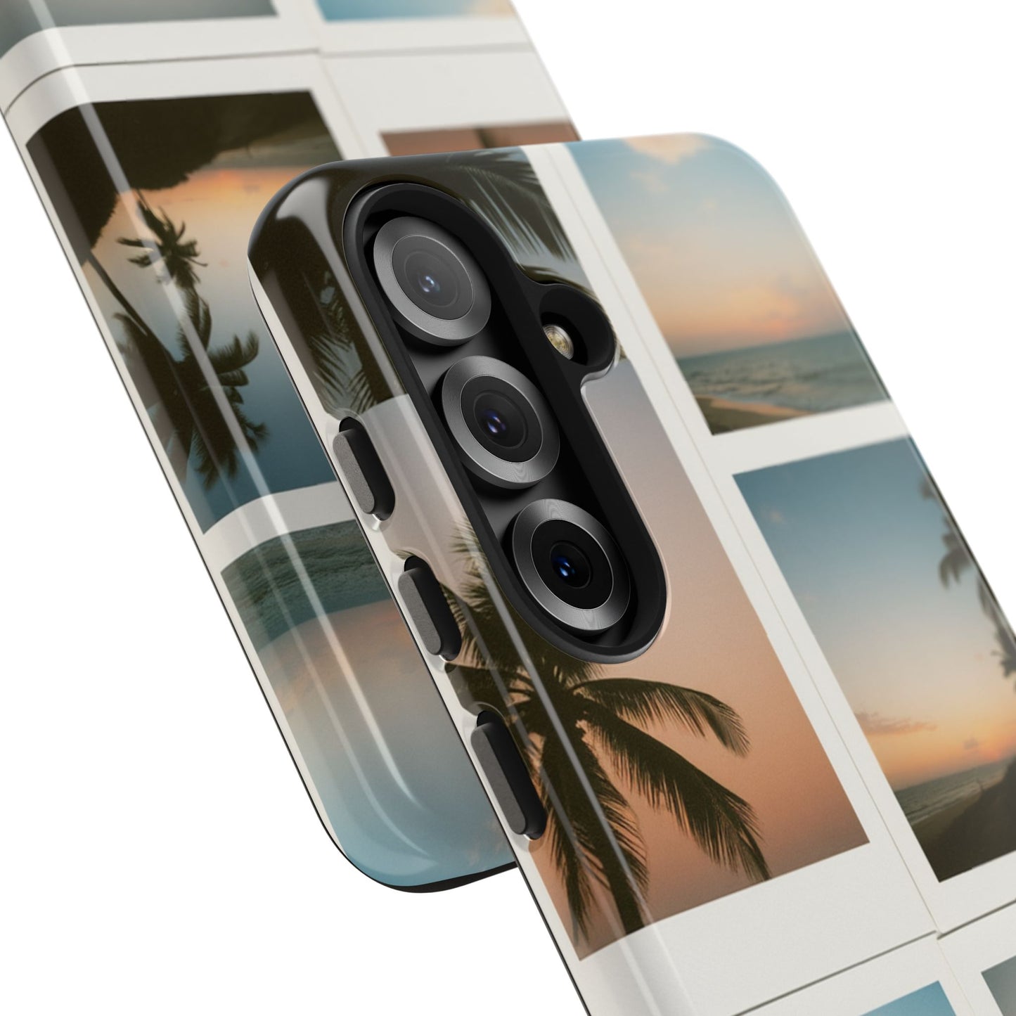 Tropical Sunset Tough Phone Case - Beach Vibes for Summer Adventures