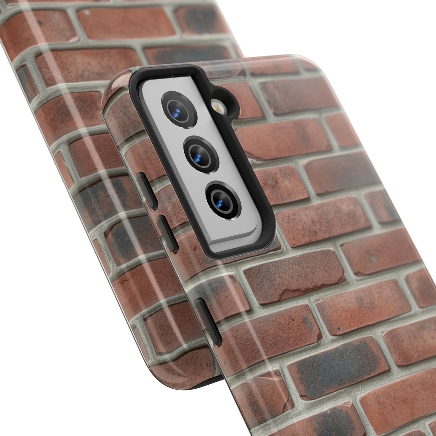 Brick Wall Tough Phone Case - Durable Protection with Urban Style