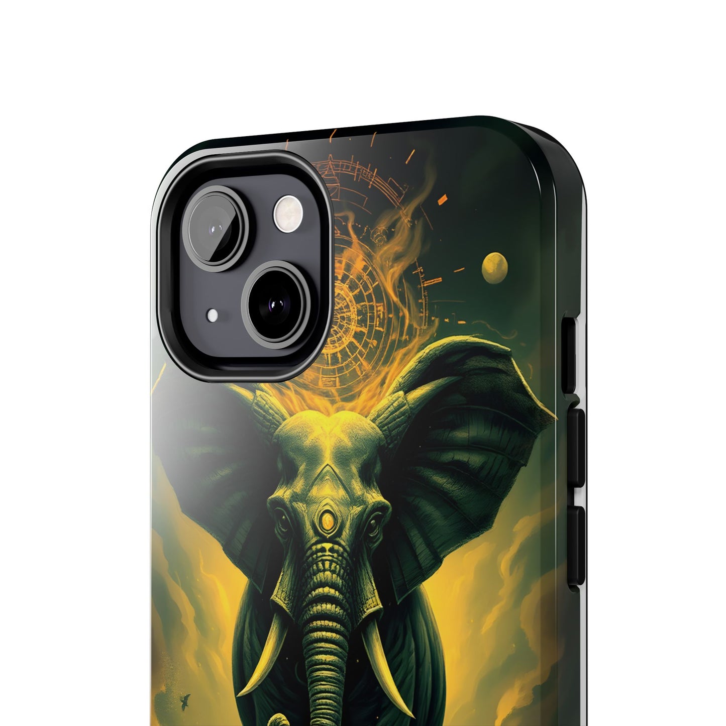 Majestic Elephant Clouds Tough Phone Case - Durable Protection with Bold Design - for iPhone