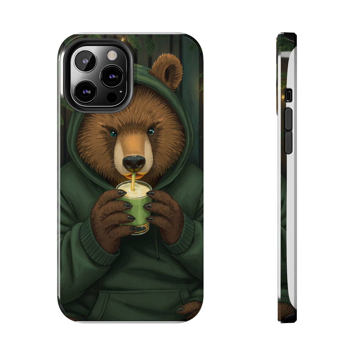 Cute Bear Phone Case – Tough and Stylish Protection for Animal Lovers
