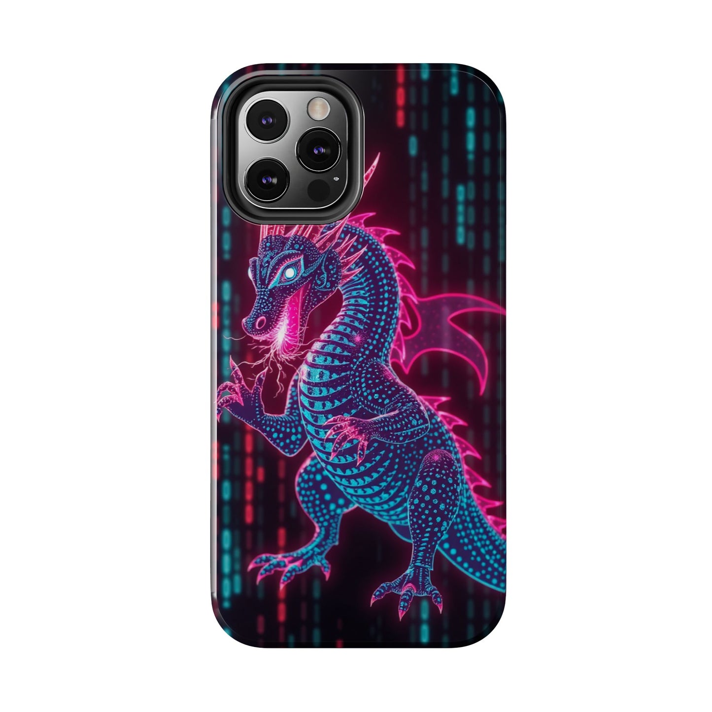 Electrifying Dragon Phone Case - Tough, Stylish Protection for Fantasy Lovers