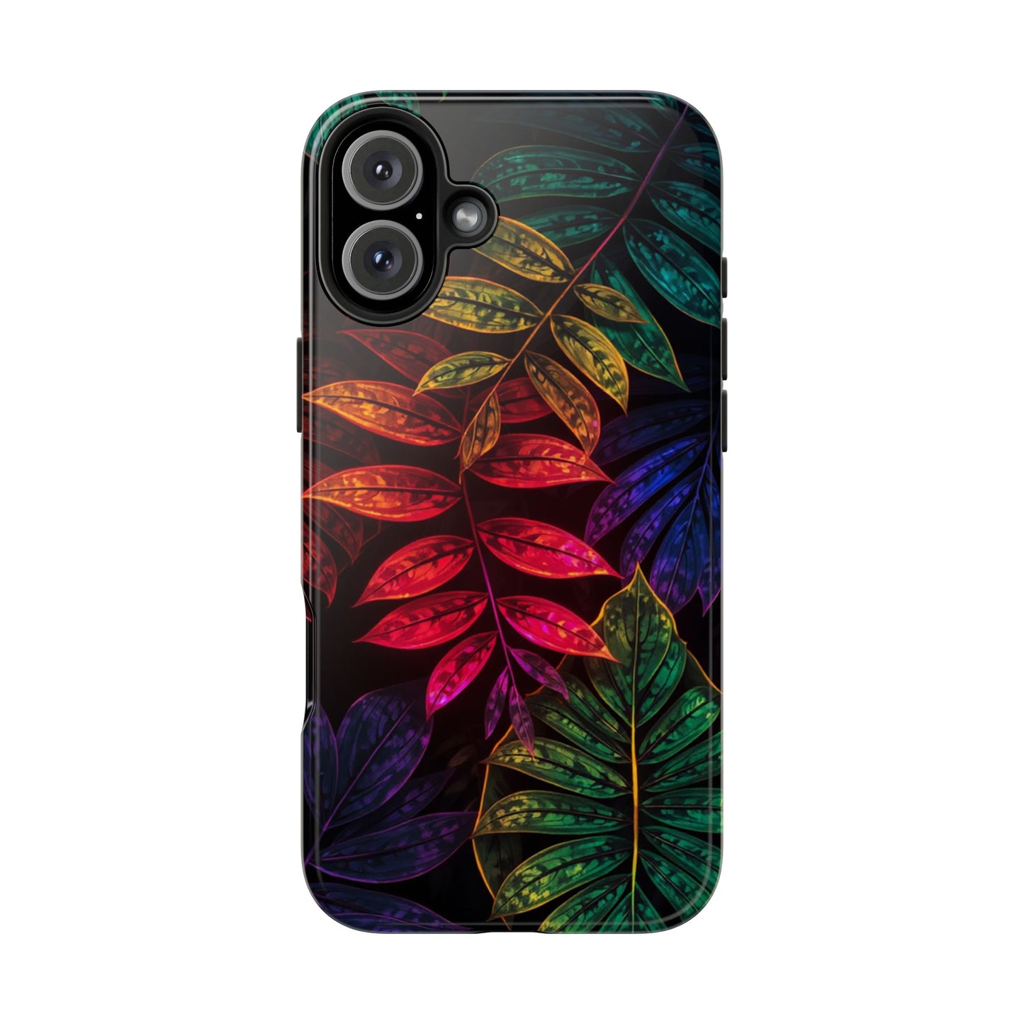 Vibrant Tropical Leaf Tough Phone Case