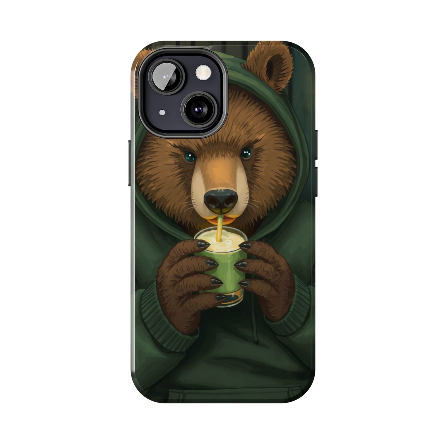 Cute Bear Phone Case – Tough and Stylish Protection for Animal Lovers