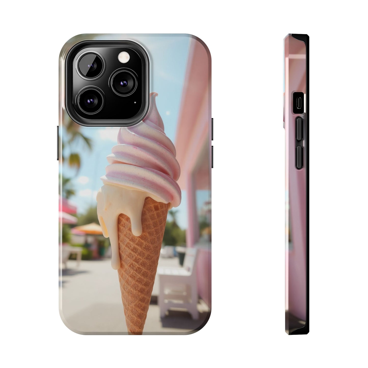 Ice Cream Cone Phone Case – Tough and Stylish Protection
