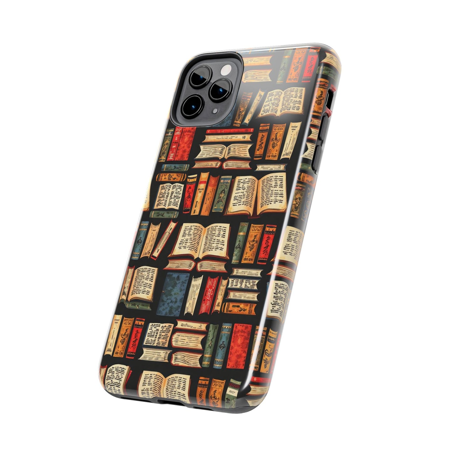 Book Lover Tough Phone Cases - Durable Protective Cases for Literature Fans