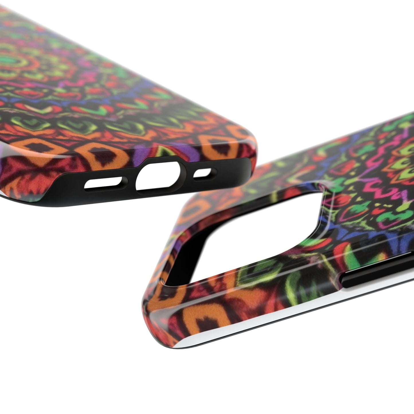 Colorful Mandala Tough Phone Case - Vibrant Designs for Trendy Protection - for iPhone
