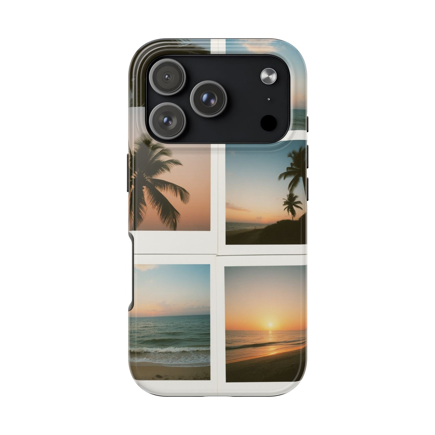 Tropical Sunset Tough Phone Case - Beach Vibes for Summer Adventures