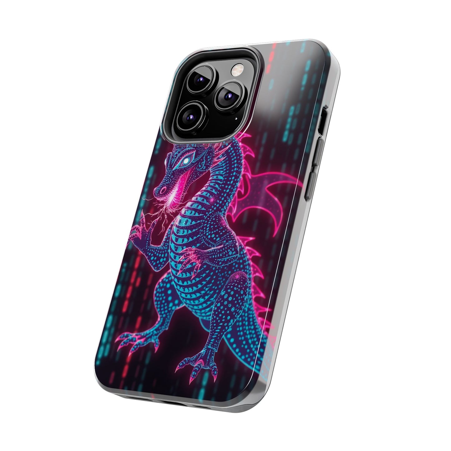 Electrifying Dragon Phone Case - Tough, Stylish Protection for Fantasy Lovers