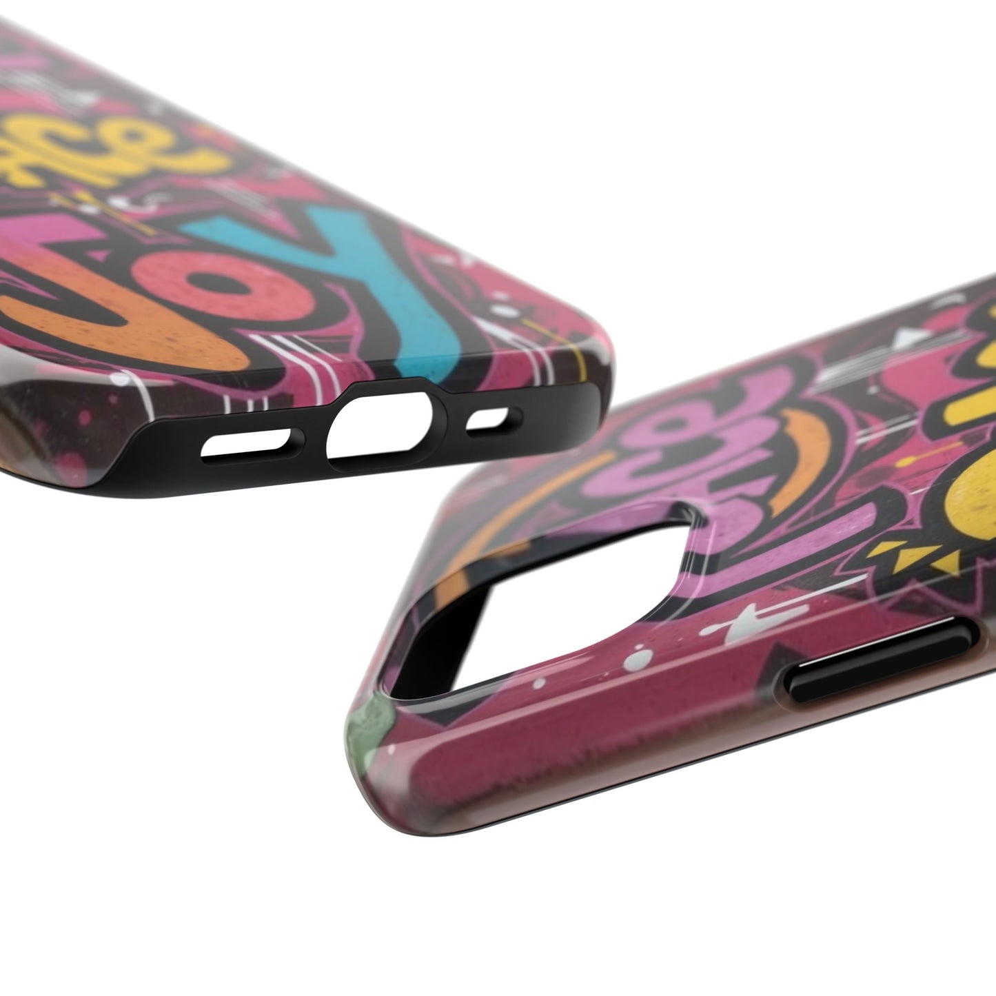 Colorful Peace Joy Tough Phone Case