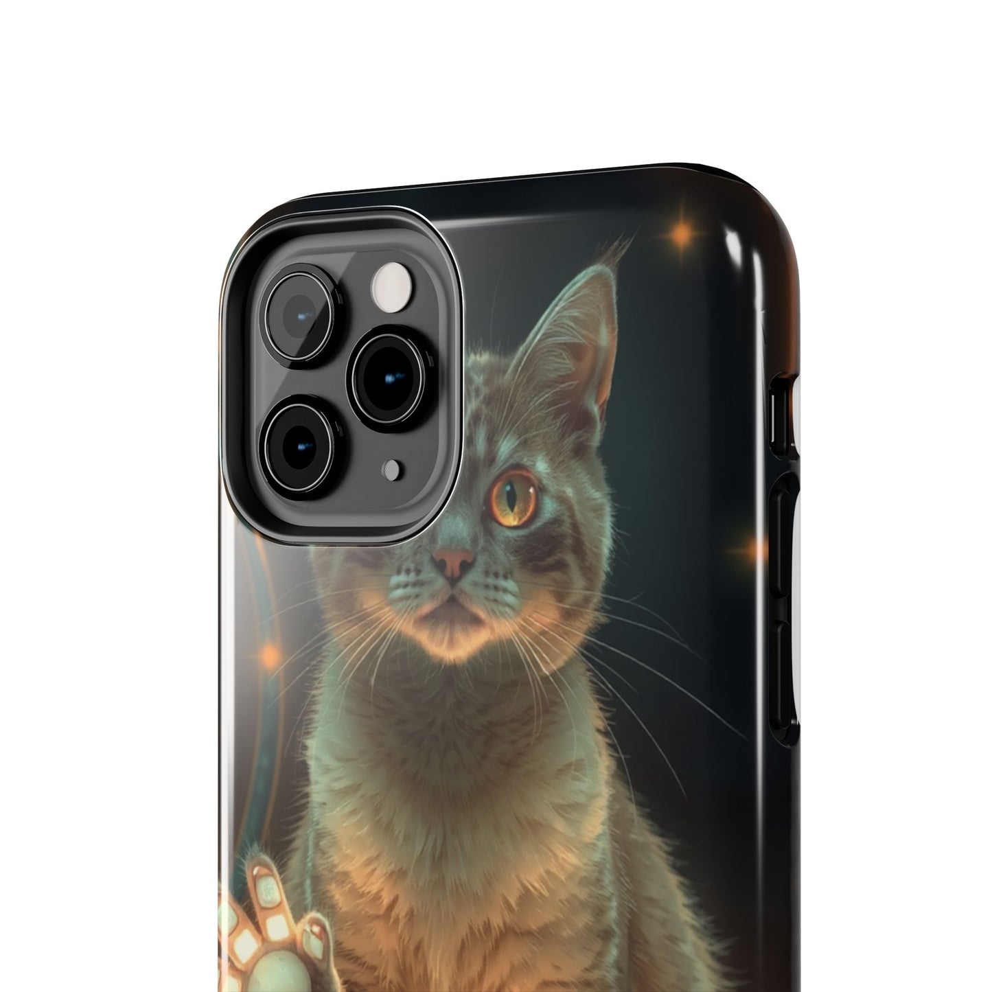 Whimsical Cat Phone Case | Tough Phone Cases for Cat Lovers, Pet Accessories, Gift for Cat Owners, Cute Phone Cover, Personalized Tech