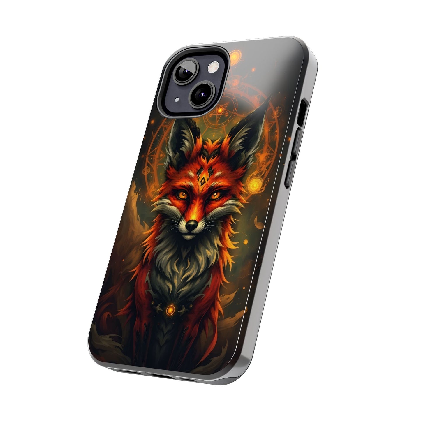 Mystical Fox Tough Phone Case - Durable Protection with Enchanting Design - for iPhone