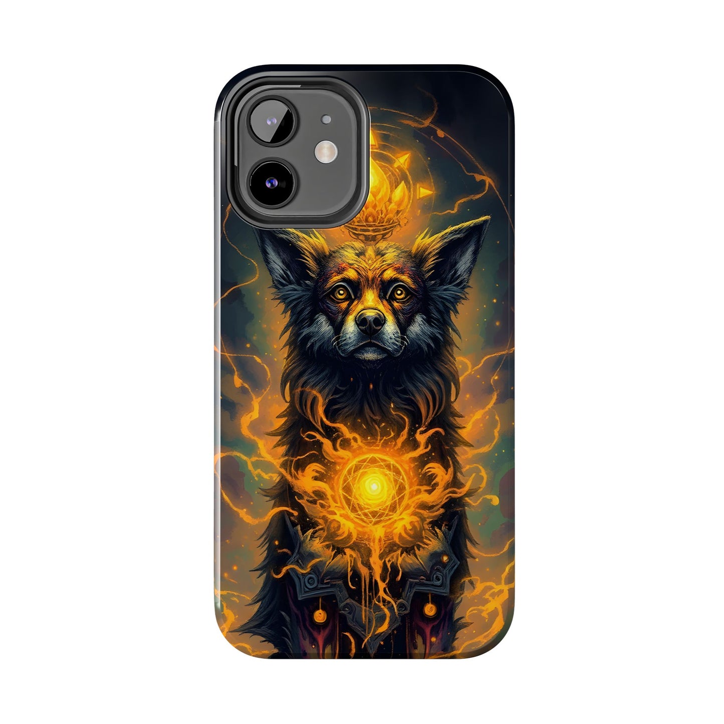 Mystical Dog of Light - Tough Phone Case - Durable Protection with Inspired Artwork - for iPhone