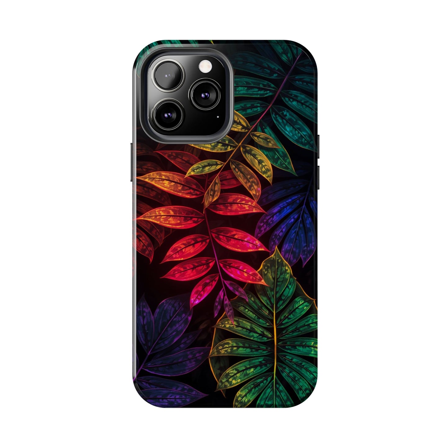 Vibrant Tropical Leaf Tough Phone Case