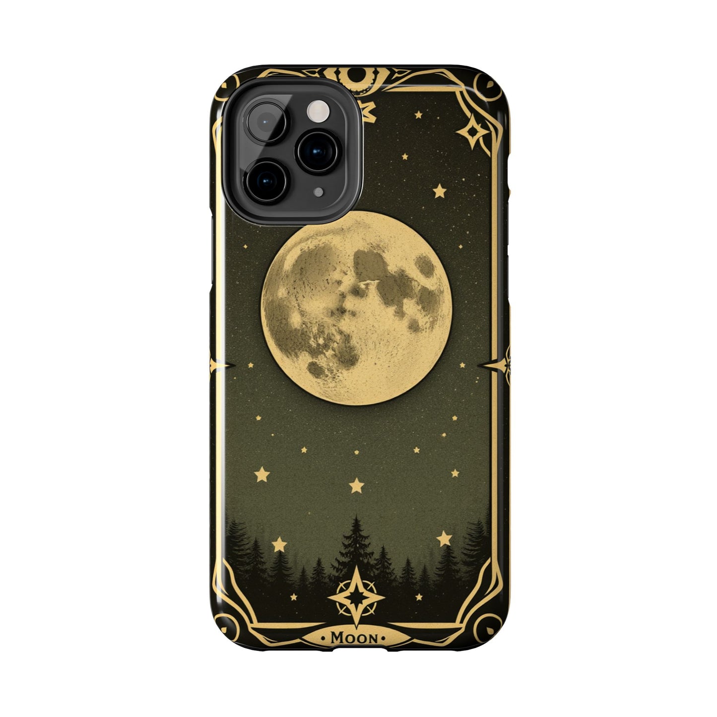 Celestial Moon Phone Case - Tough & Stylish for Star Lovers
