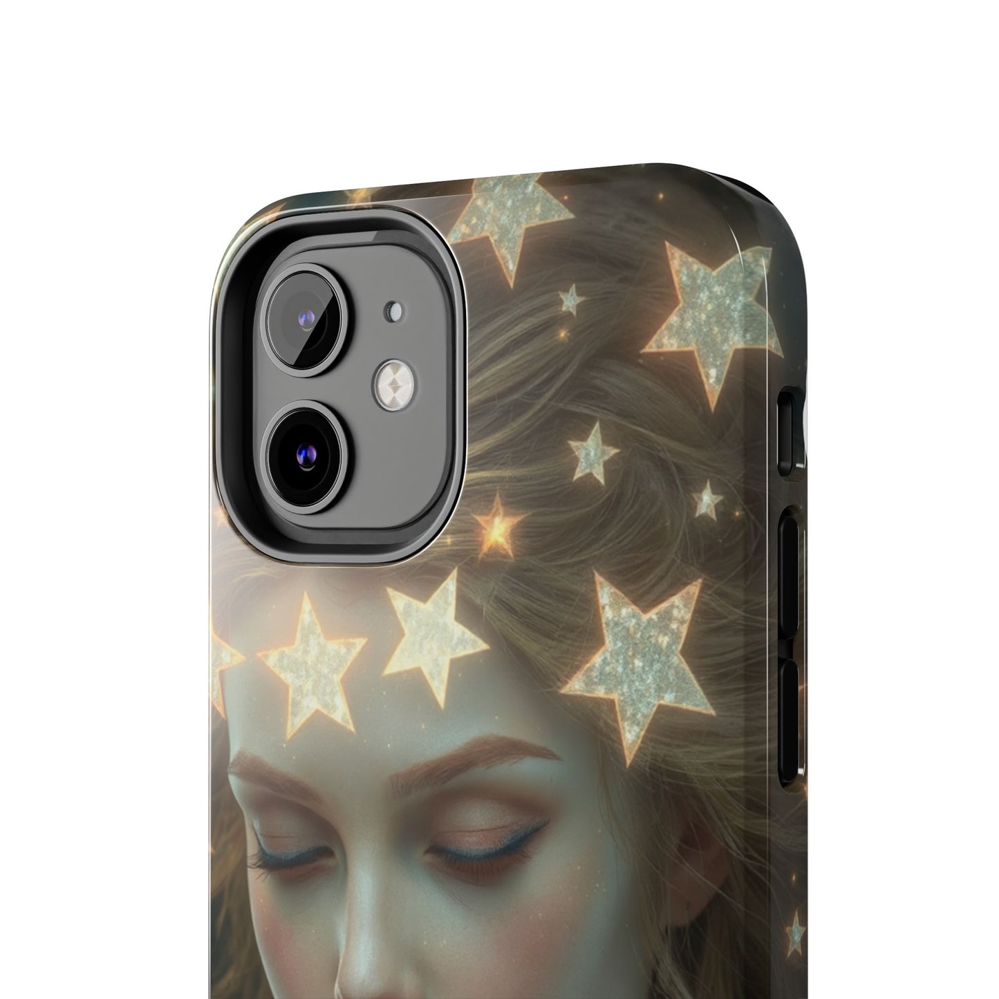 Celestial Dream Tough Phone Case - Artistic Starry Design for Style Enthusiasts