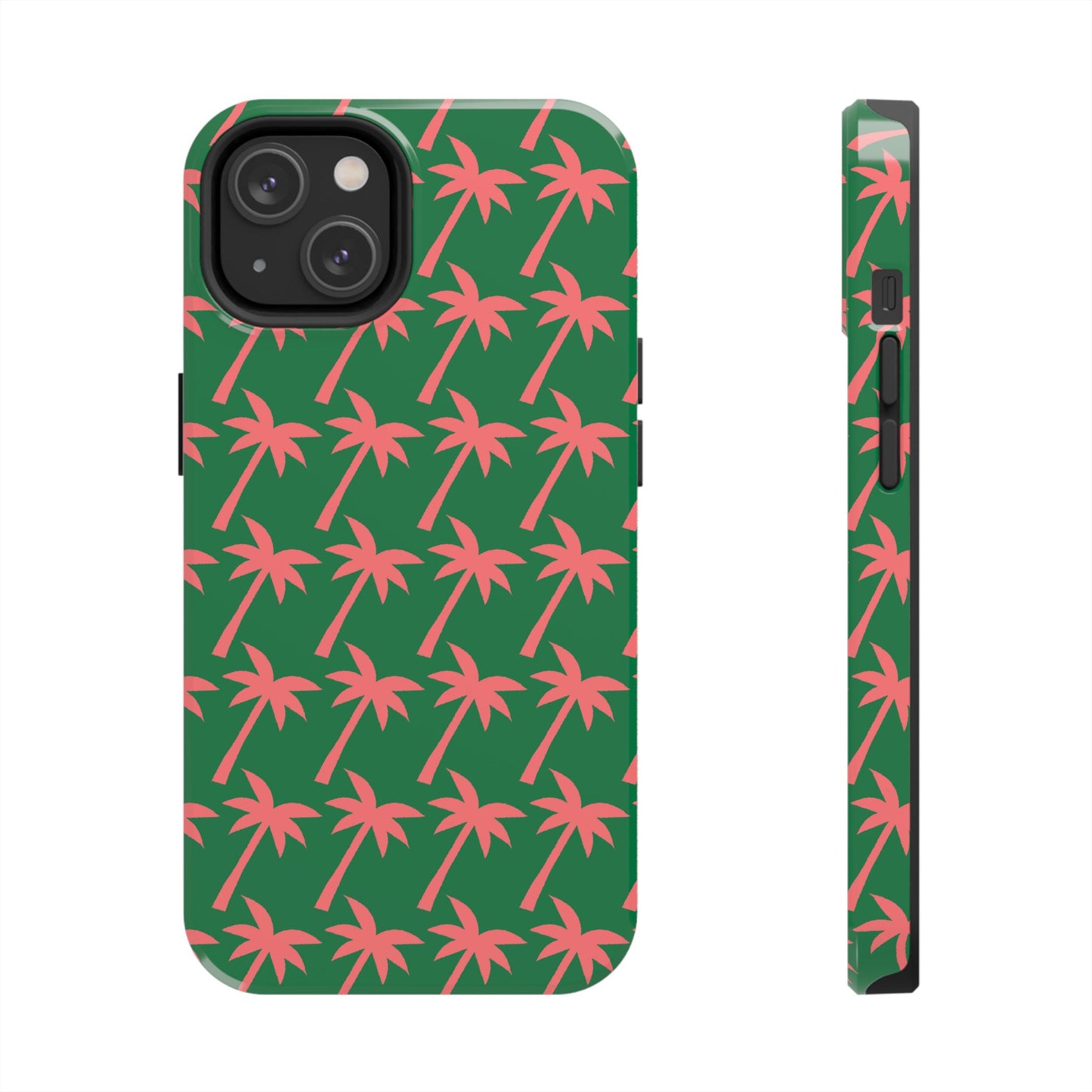 Tropical Palm Pattern for Beach Lovers - Tough Phone Case - for iPhone