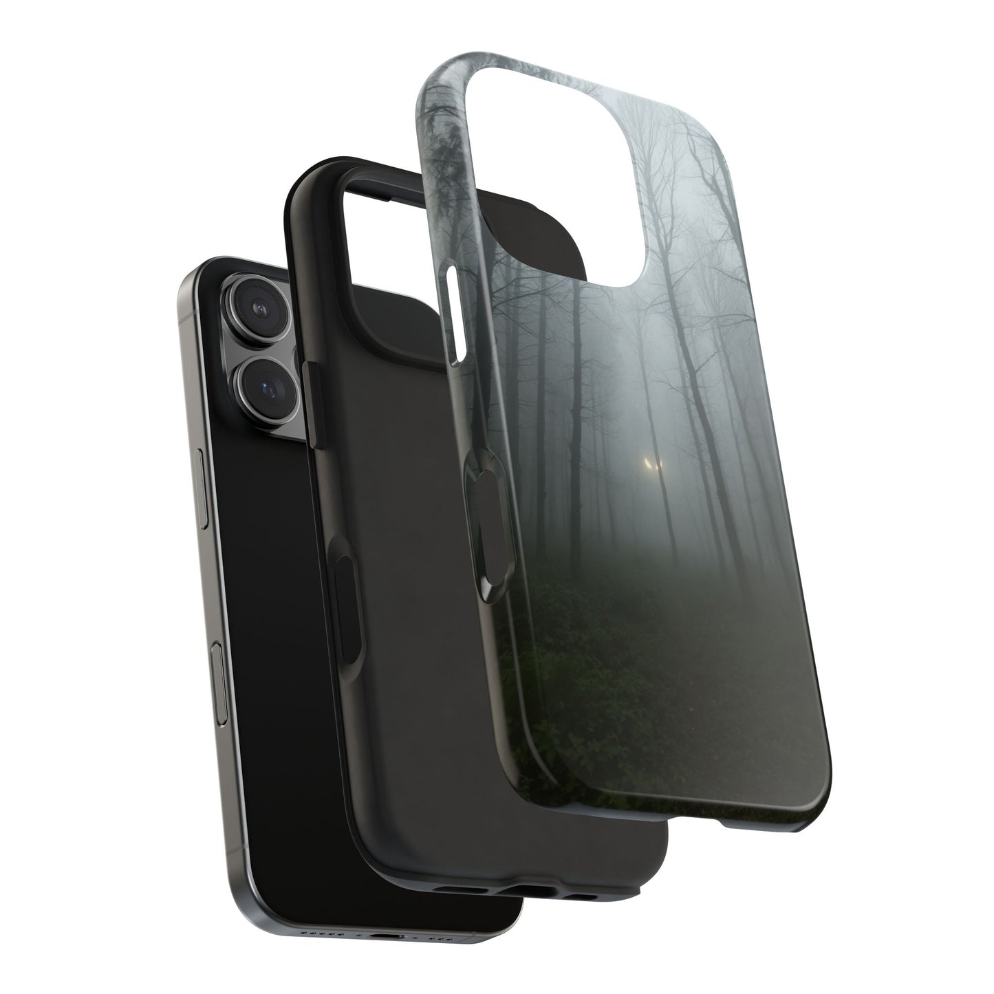 Foggy Forest Tough Phone Case - Durable & Stylish Protection