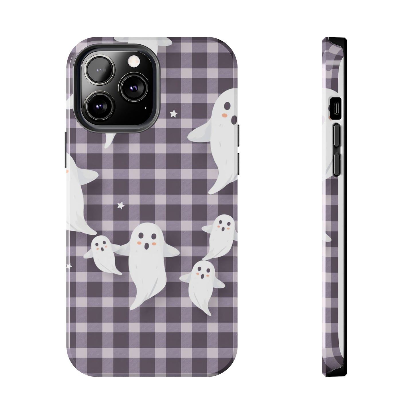 Cute Ghosts Tough Phone Case - Whimsical Halloween Design for Spooky Vibes