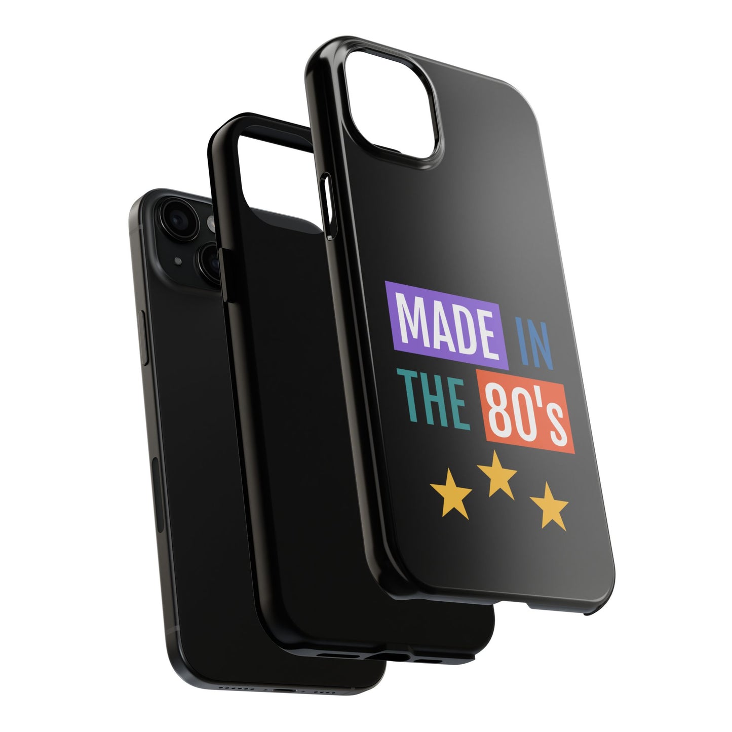 80's Retro Tough Phone Case - Made in the 80's Design