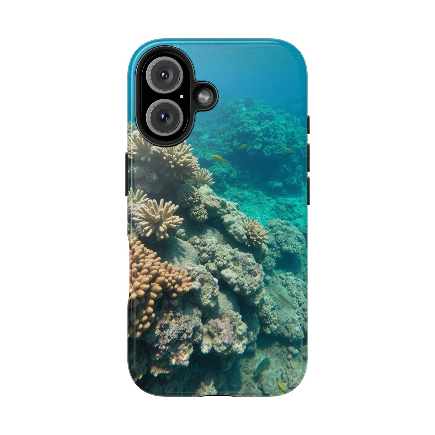 Coral Reef Tough Phone Case - Ocean Vibes Protection for Adventure Lovers