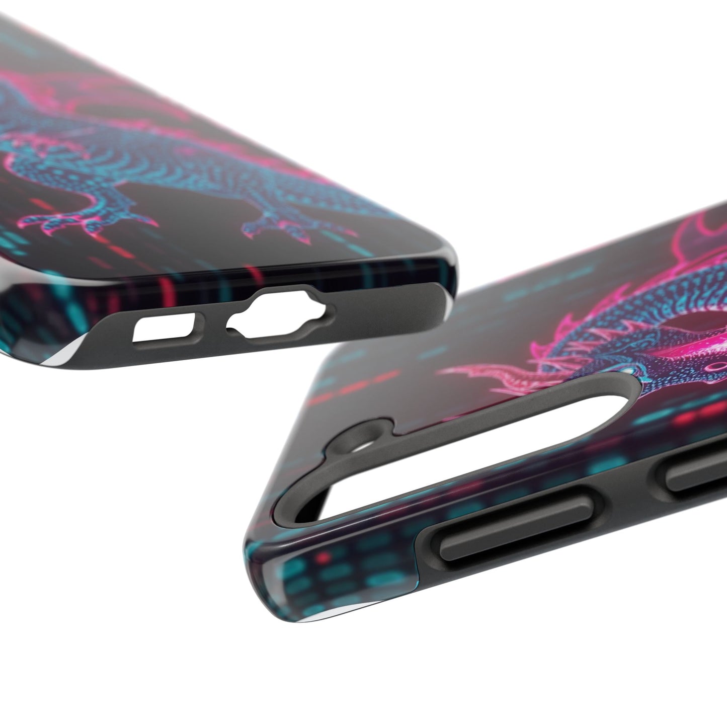 Electrifying Dragon Phone Case - Tough, Stylish Protection for Fantasy Lovers