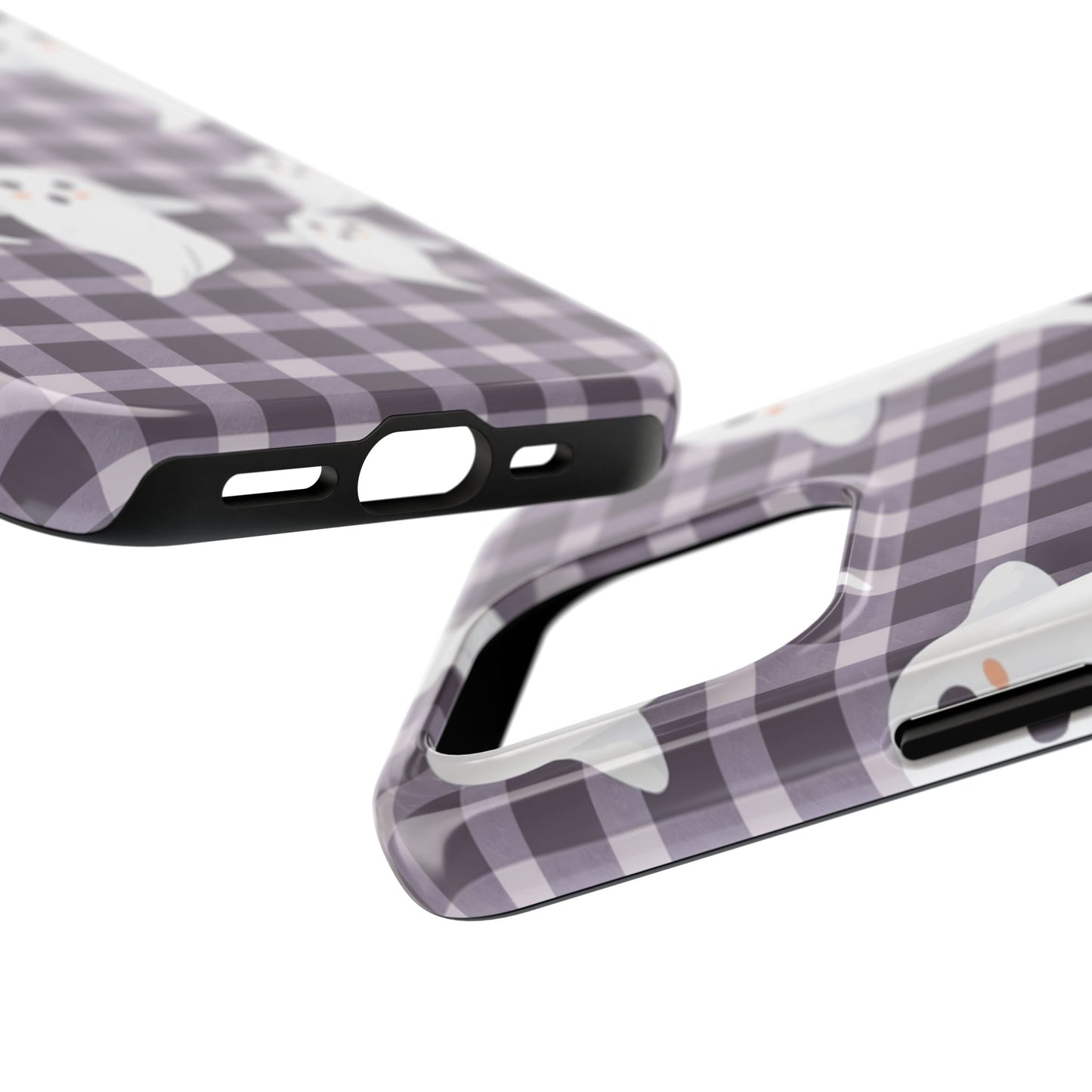 Cute Ghosts Tough Phone Case - Whimsical Halloween Design for Spooky Vibes