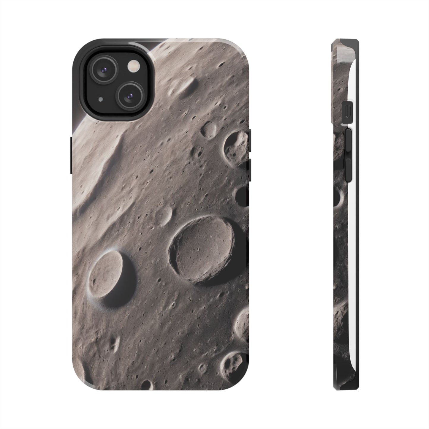 Celestial Moon Surface Tough Phone Case | Durable Space-Themed Design - for iPhone